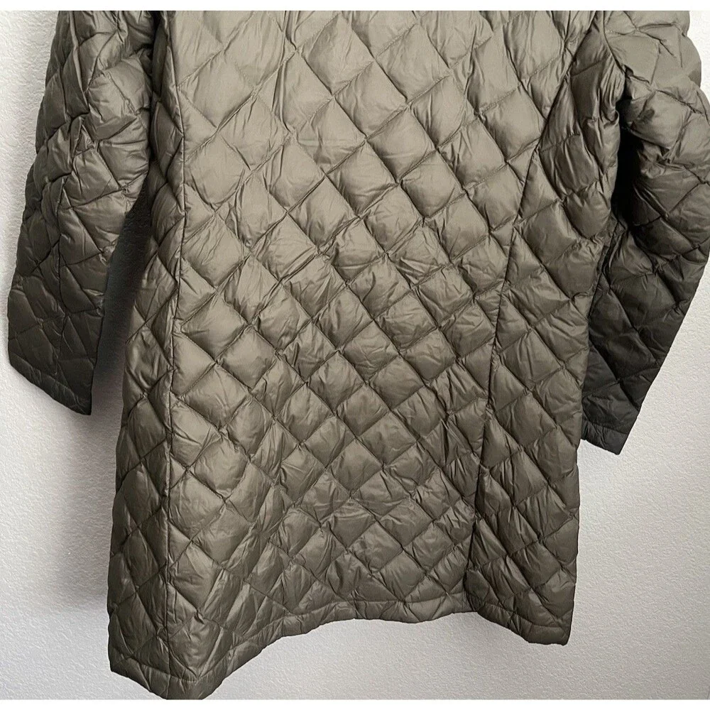 J.Jill Women's S Petite Long Lightweight Down Puffer Jacket - Picture 8 of 8